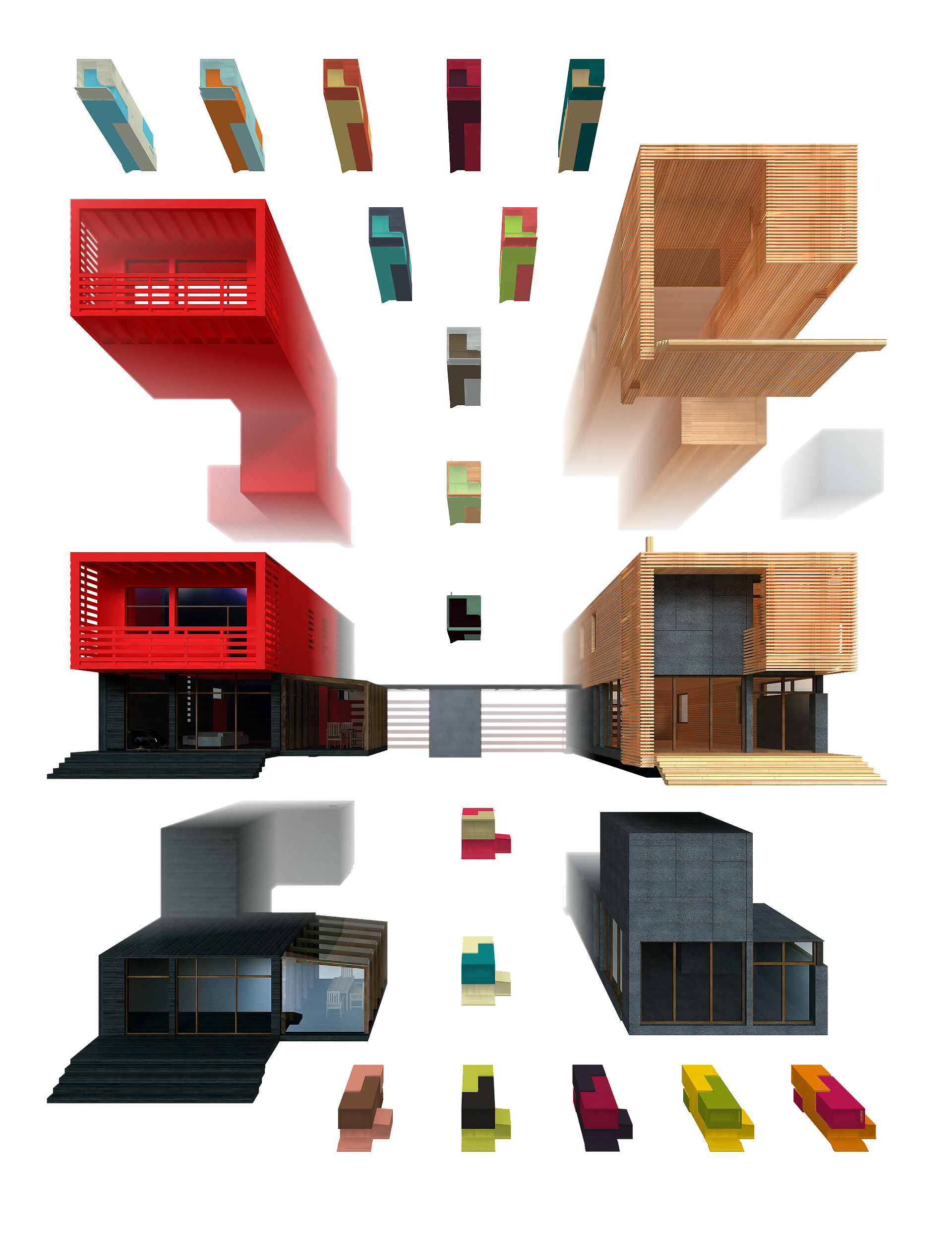 дома Белка и Стреклка